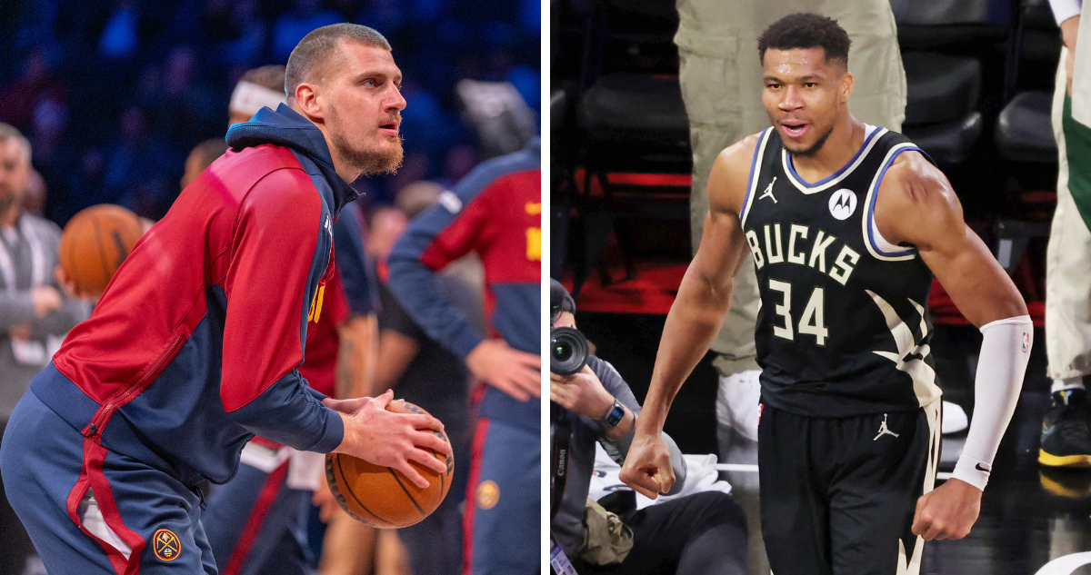 Jokic y Antetokounmpo lideran preferencias parciales para integrar el All-Star 2025 de la NBA