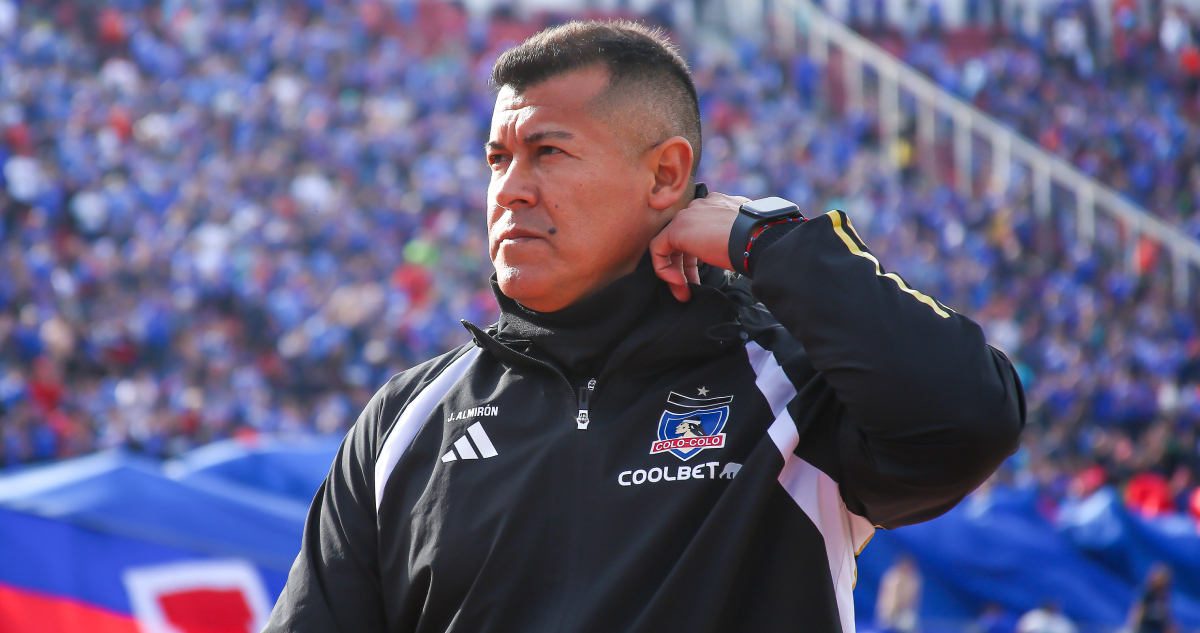 Jorge Almirón en el Colo Colo Universidad de Chile