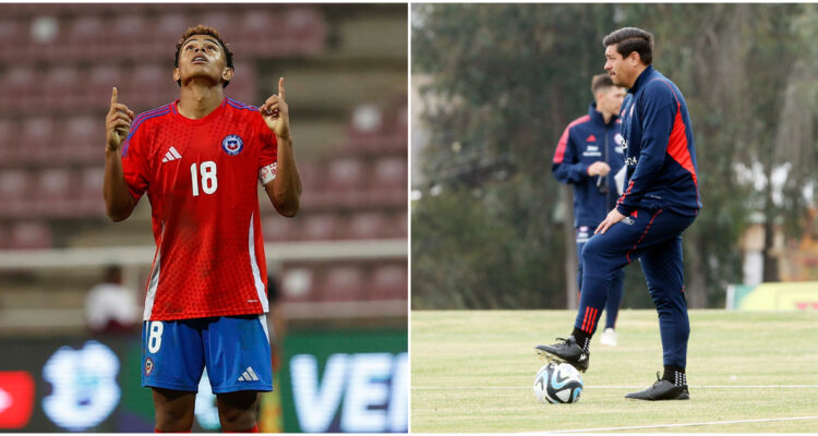 Juan Francisco Rossel y Nicolás Córdova en La Roja
