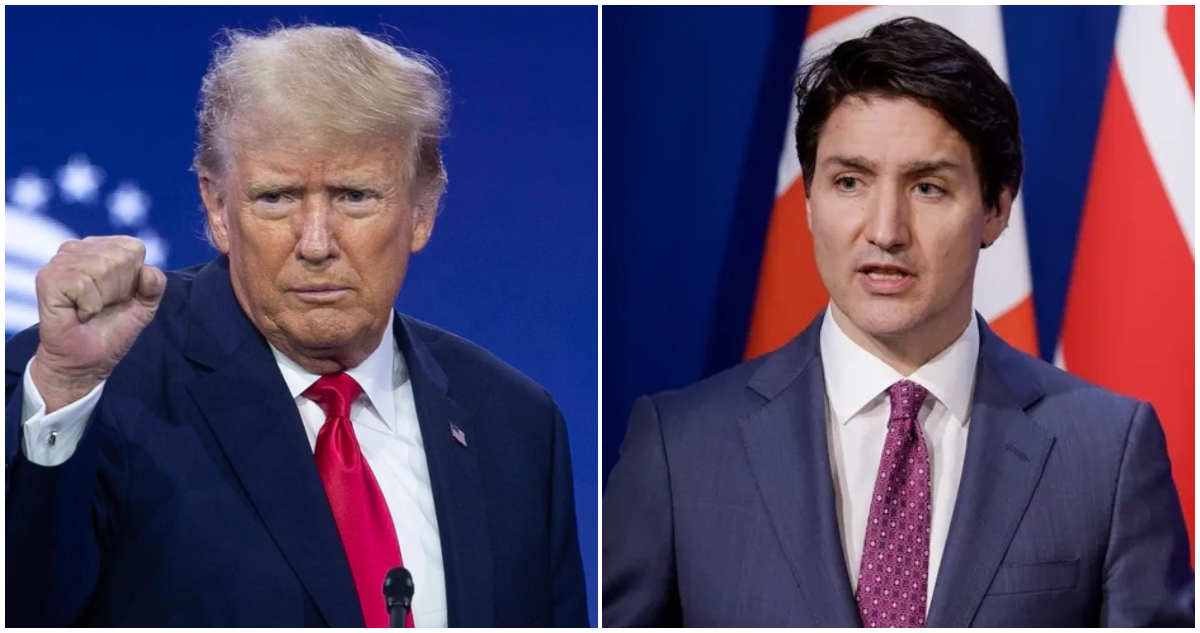 Donald Trump y Justin Trudeau