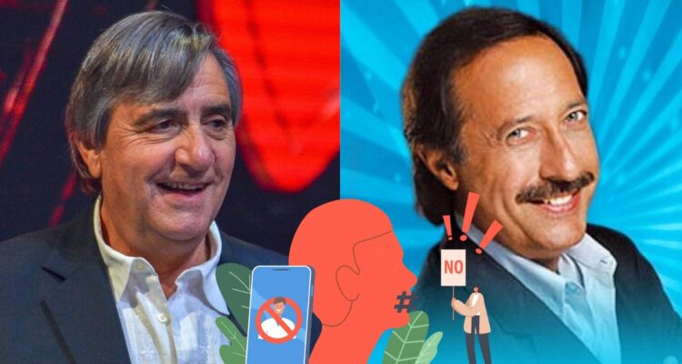 Kike Morandé y Guillermo Francella