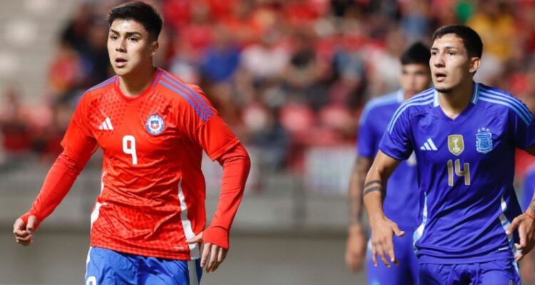 La Roja Sub20 fue ampliamente superada por Argentina en amistoso en La Calera