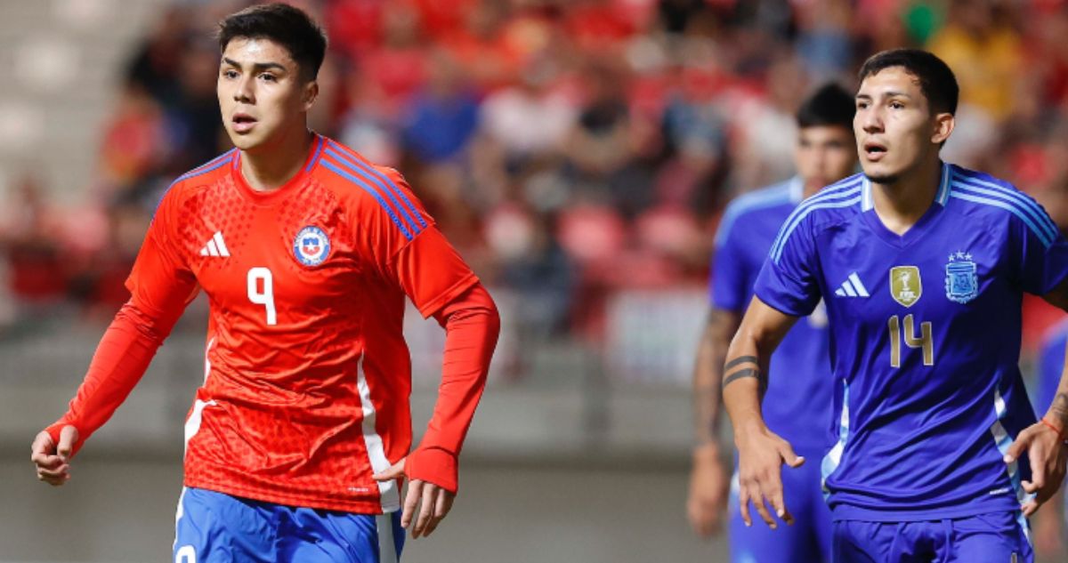 La Roja Sub20 fue ampliamente superada por Argentina en amistoso en La Calera