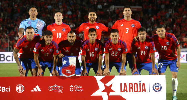 La Roja en el duelo ante Venezuela