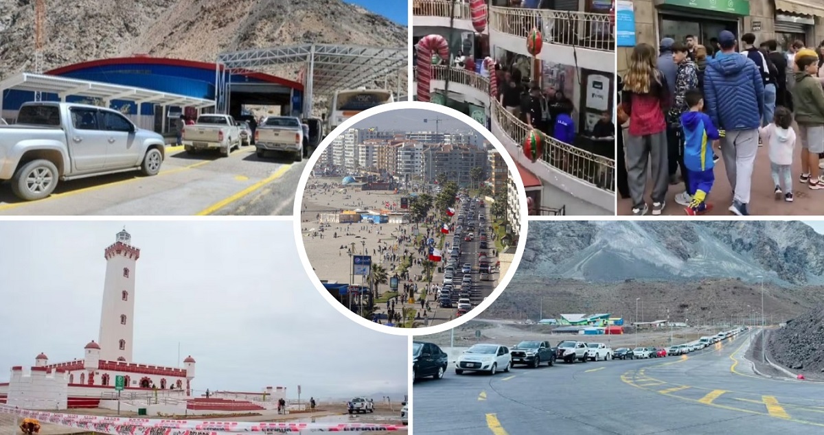 Argentinos de vacaciones en La Serena.
