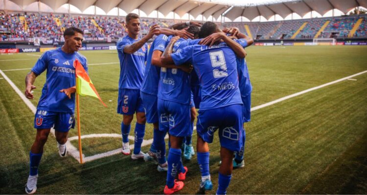 La U goleó a Deportes Recoleta en la Copa Chile