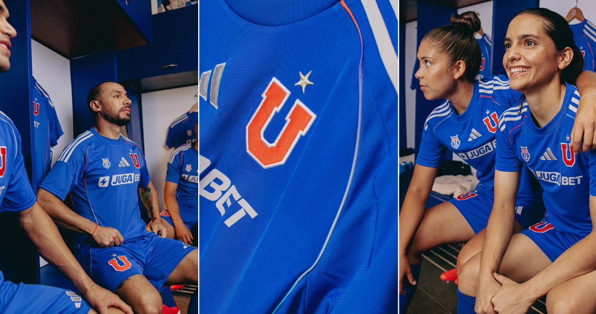 La nueva camiseta de la U para el 2025