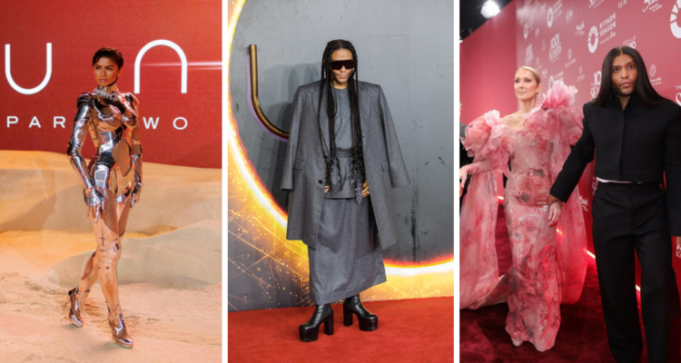 Zendaya, Law Roach y Celine Dion en referencia al trabajo del estilista de celebridades