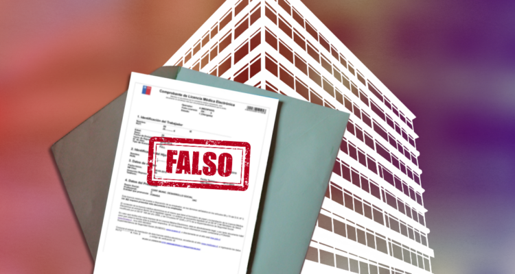 Mecanismo licencias médicas falsas con empresas fantasmas