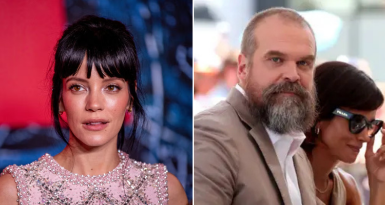 Lily Allen y David Harbour