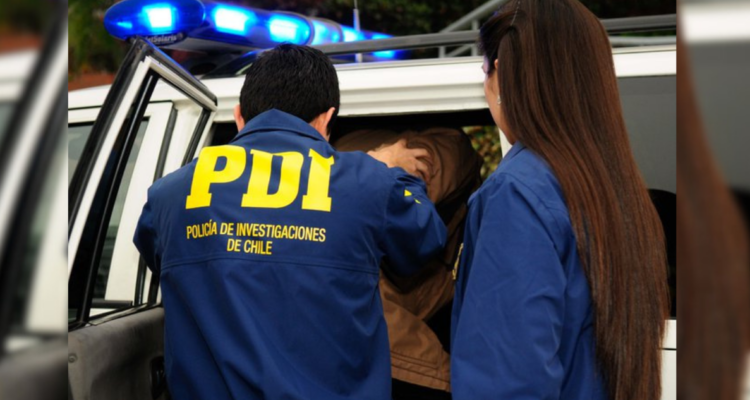 PDI detiene a 3 personas tras decomiso de drogas en población Domingo Contreras Gómez de Los Ángeles