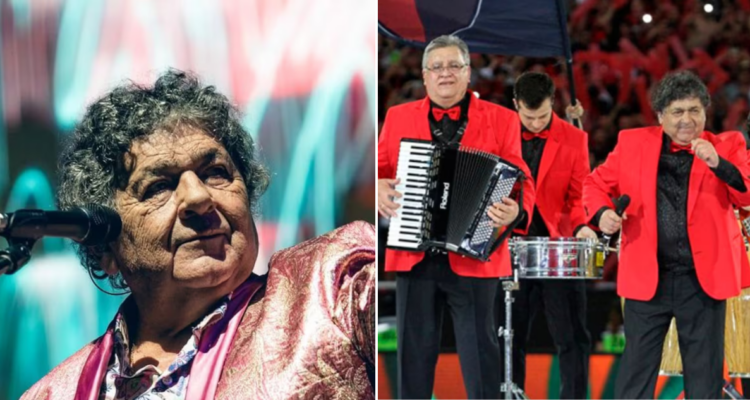 Vocalista de Los Palmeras