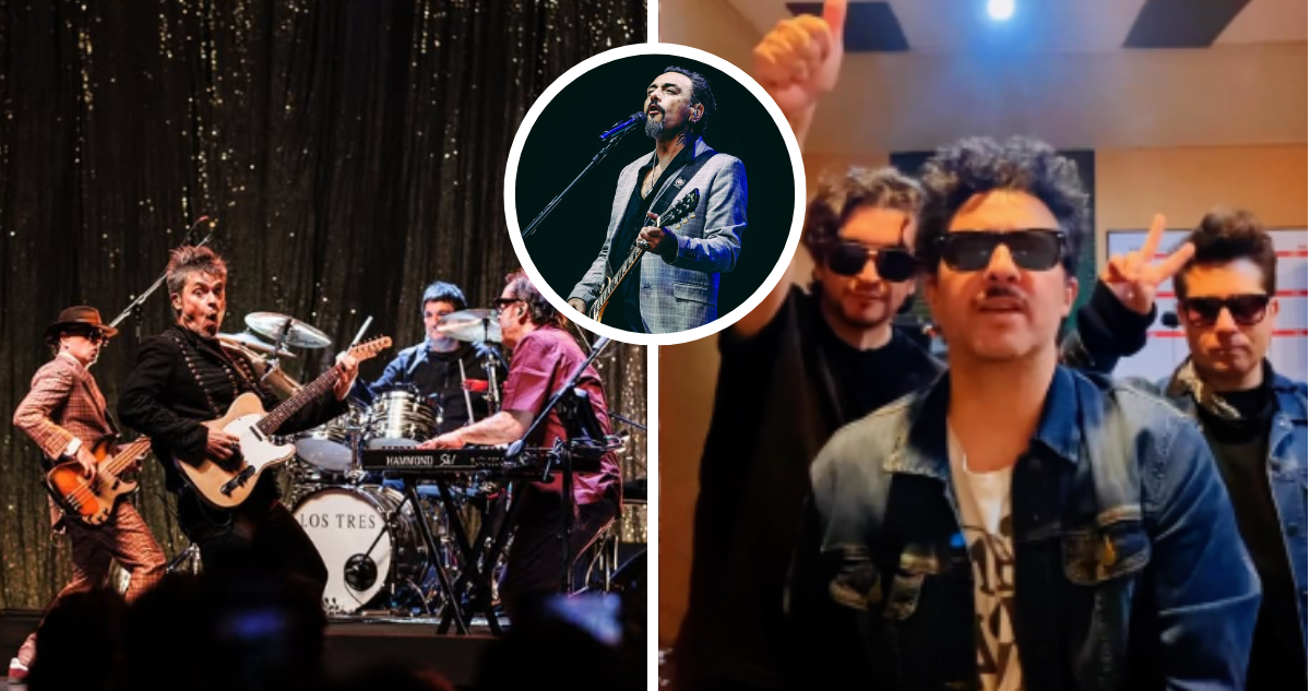 Los Tres y De Saloon escribieron mensajes de apoyo a Claudio Valenzuela, vocalista de Lucybell