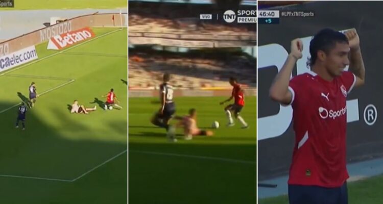 Luciano Cabral y su primer golazo con la camiseta de Independiente: superaron a Talleres con su tanto