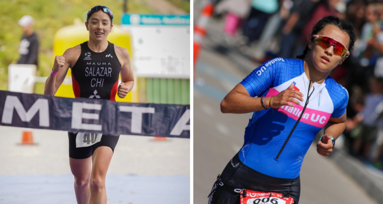 Chilenas Macarena Salazar y Francisca Garrido entre las tres mejores del Ironman de Pucón 2025