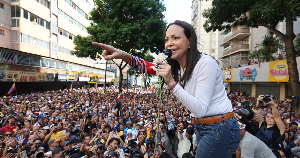 María Corina Machado asegura que se vienen “nuevas acciones” contra el régimen de Maduro