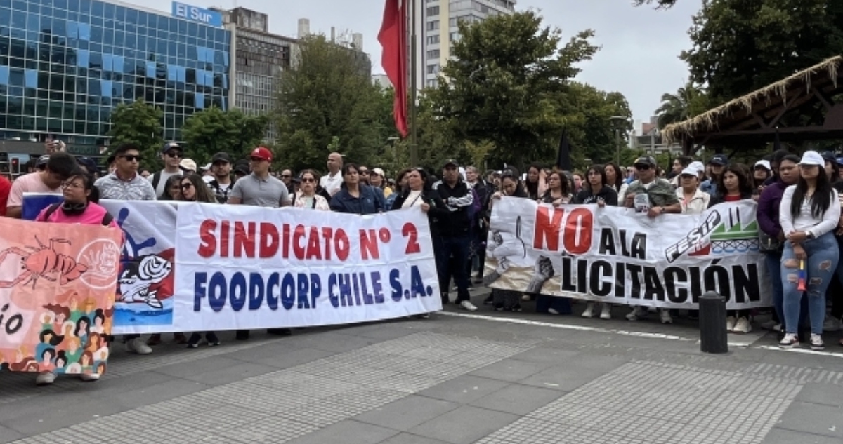 Marcha contra ley de fraccionamiento