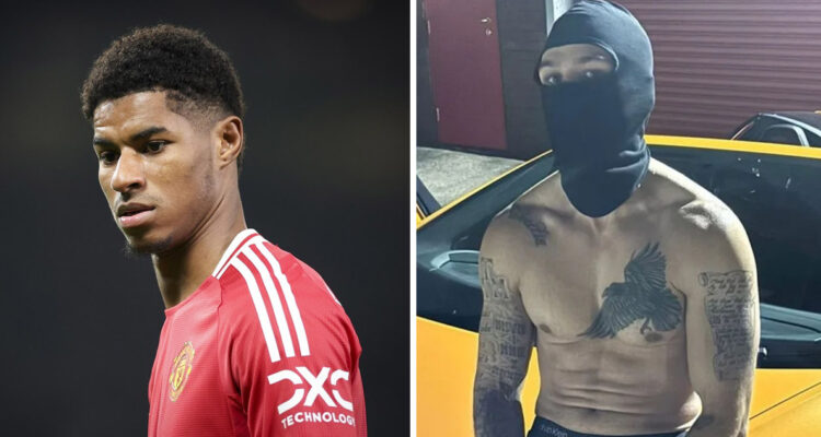 Marcus Rashford desmintió relación con asesino.