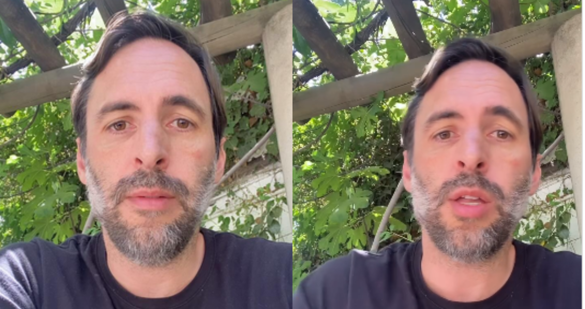Daniel Matamala en video cargado a su cuenta de Instagram donde acusa censura de la red social