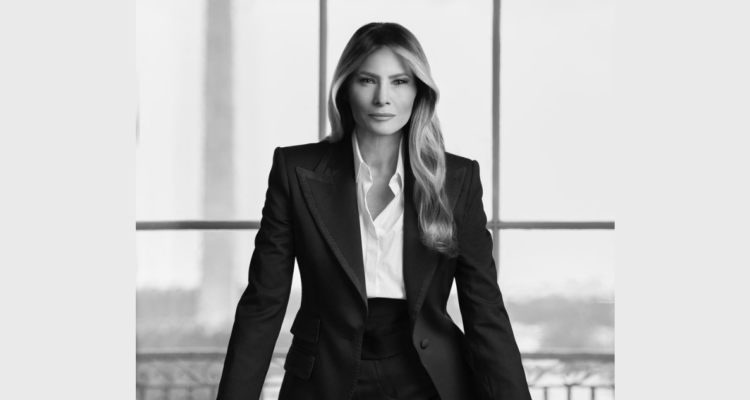 Retrato de Melania Trump