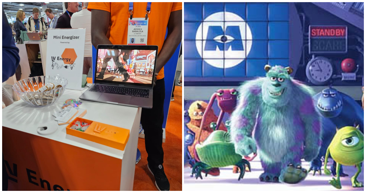 LV Energy genera energía del sonido como en Monster Inc