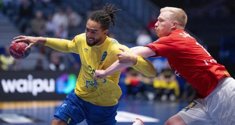 Brasil perdió en cuartos de final del Mundial de Balonmano ante Dinamarca.