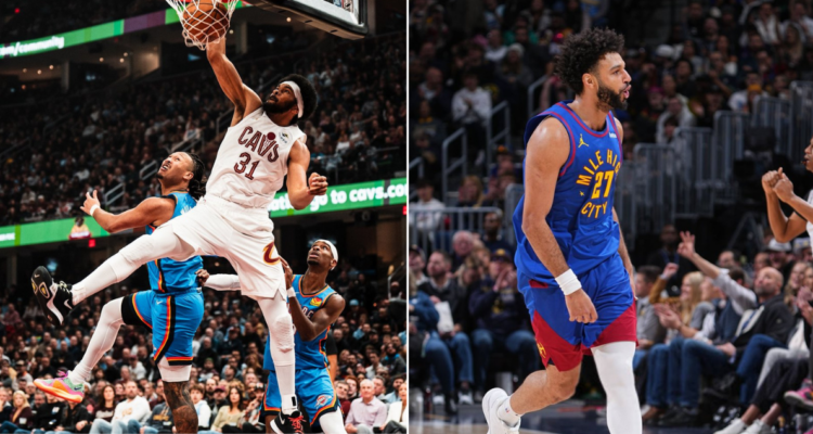 Cleveland tumba a Oklahoma en partidazo y Denver le pasa por encima a Clippers.