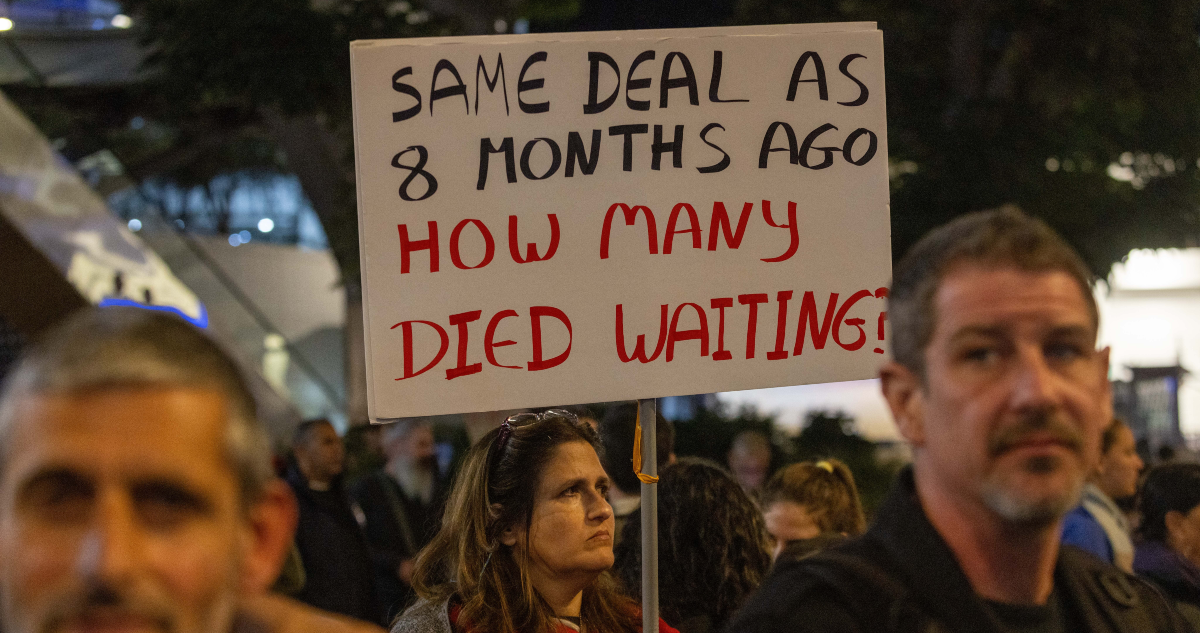 Protestas en Israel: exigen a Netanyahu frenar la guerra hasta que todos los rehenes sean liberados