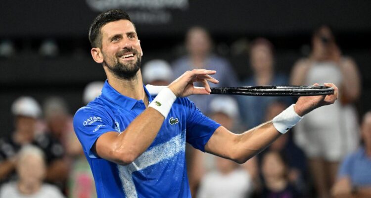 Novak Djokovic arrasa con Gaël Monfils y se instala en cuartos del ATP de Brisbane