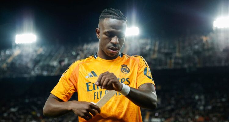 Vinicius Junior, sancionado por dos partidos tras escándalo de Mestalla