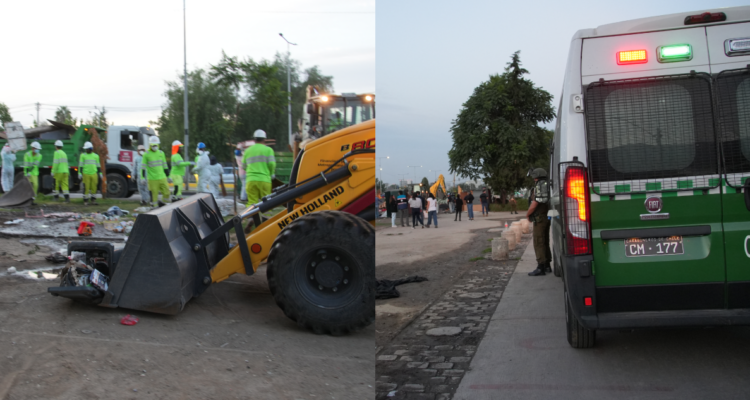 Operativo en Peñalolén por denuncias de delitos: limpian microbasural y desalojan nueve rucos