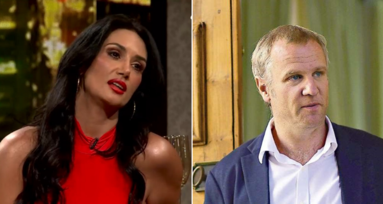 Pamela Díaz y Felipe Kast