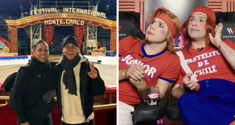 Pastelito y Junior llegan a Mónaco a representar a Chile en el festival de circo más grande del mundo