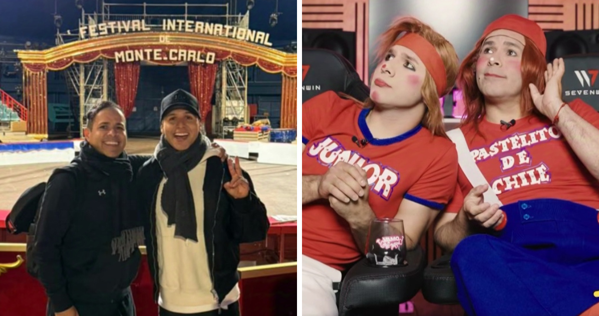 Pastelito y Junior llegan a Mónaco a representar a Chile en el festival de circo más grande del mundo