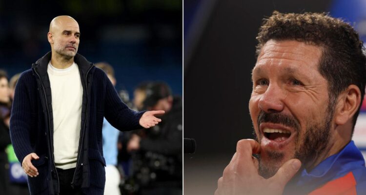 Pep Guardiola y Diego ‘Cholo’ Simeone reaccionaron al sorteo de la Champions League