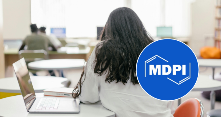 Foto del logo de la editorial MDPI