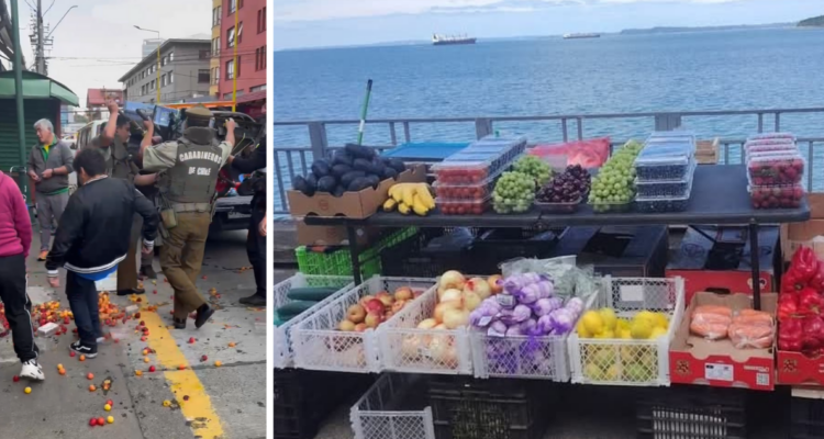 Puerto Montt: Entrega de errático permiso agudiza conflicto entre vendedores ambulantes y autoridades