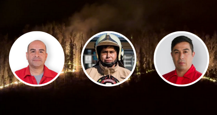 Quiénes eran los brigadistas que murieron combatiendo incendio en Los Sauces: todos padres y del sur