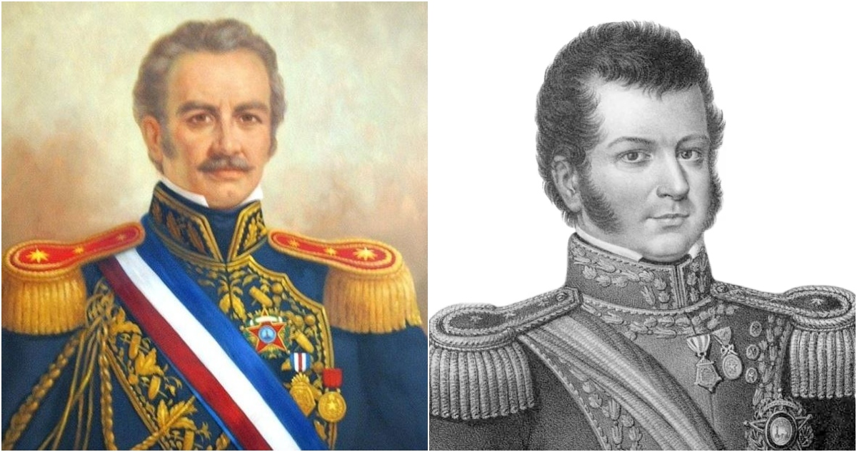 Ramón Freire y Bernardo O'Higgins