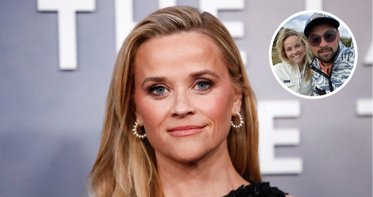 Reese Witherspoon en alfombra roja y en fotografía captada en el sur de Chile