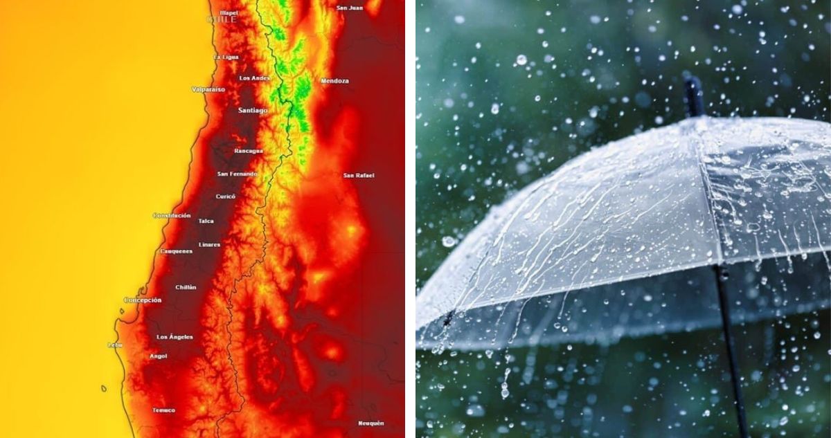 Alerta meteorológica por altas temperaturas extremas de hasta 39°C y río atmosférico cateofría 5 con lluvias ¿en qué regiones?