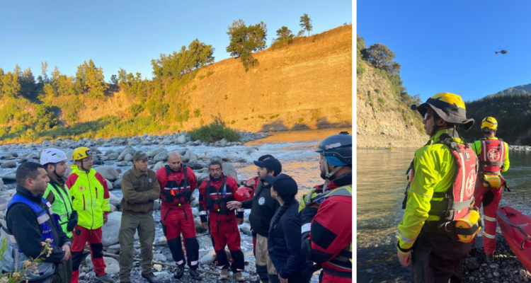 Dos hermanos mueren ahogados en río Ñuble cuando intentaban rescatar a su madre: ella sobrevivió