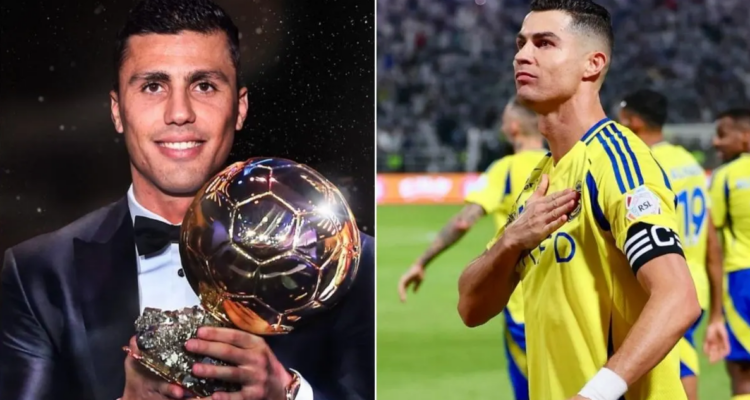 Rodri responde ninguneo de Ronaldo a Balón de Oro y enrostra silencio cuando él ganaba el mismo trofeo