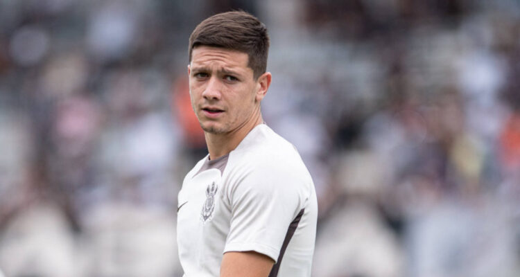 Rodrigo Garro con la camiseta de Corinthians