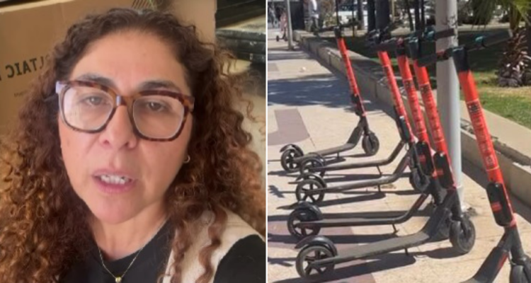 Emprendedora por cierre de negocios de Scooters