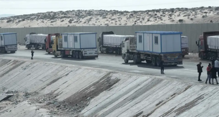 Se inicia el ingreso de ayuda humanitaria a la Franja de Gaza