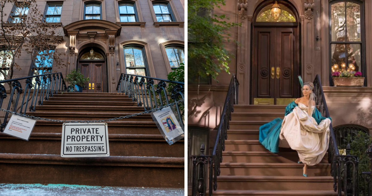 Casa de Carrie Bradshaw en Sex and The City será enrejada