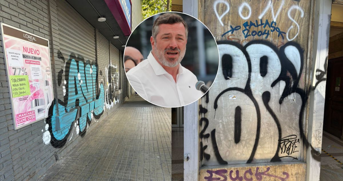 Sichel llama a empresas a limpiar grafitis en Ñuñoa: “Sancionaremos a quienes no contribuyan”