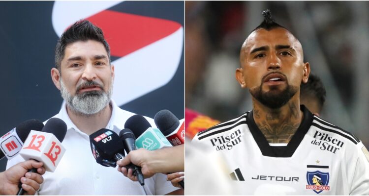 Gamadiel García y Arturo Vidal