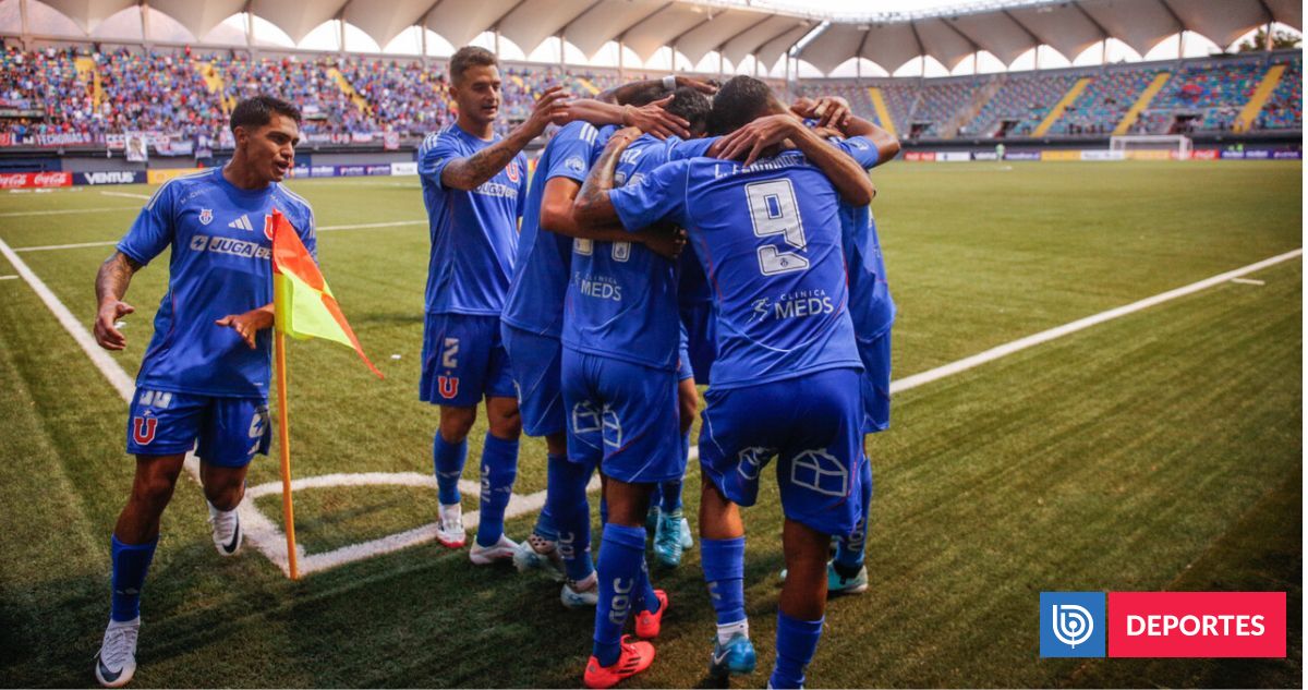 Carnaval azul: La U no tuvo piedad y goleó a Deportes Recoleta en su debut de Copa Chile